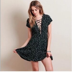 WYLDR Hayley Tea Dress in Multi Star Print size XS